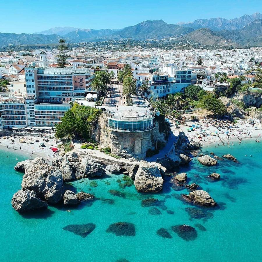 Apartamento Con Vistas Al Mar Nerja Kültér fotó